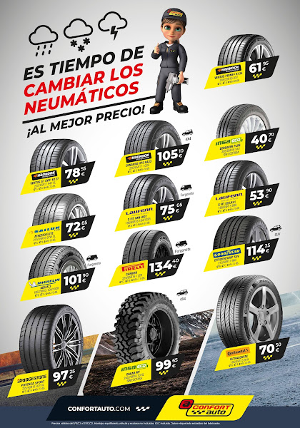 Ofertas neumáticos Valladolid.
