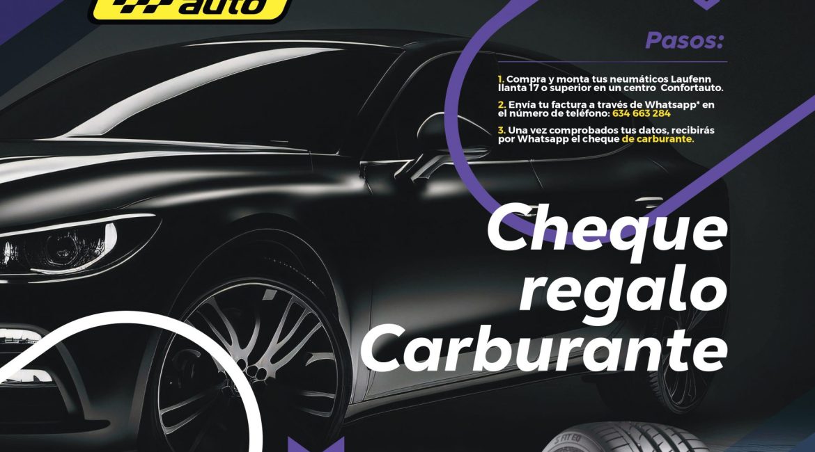 LAUFENN TE REGALA HASTA 40€ EN CARBURANTE