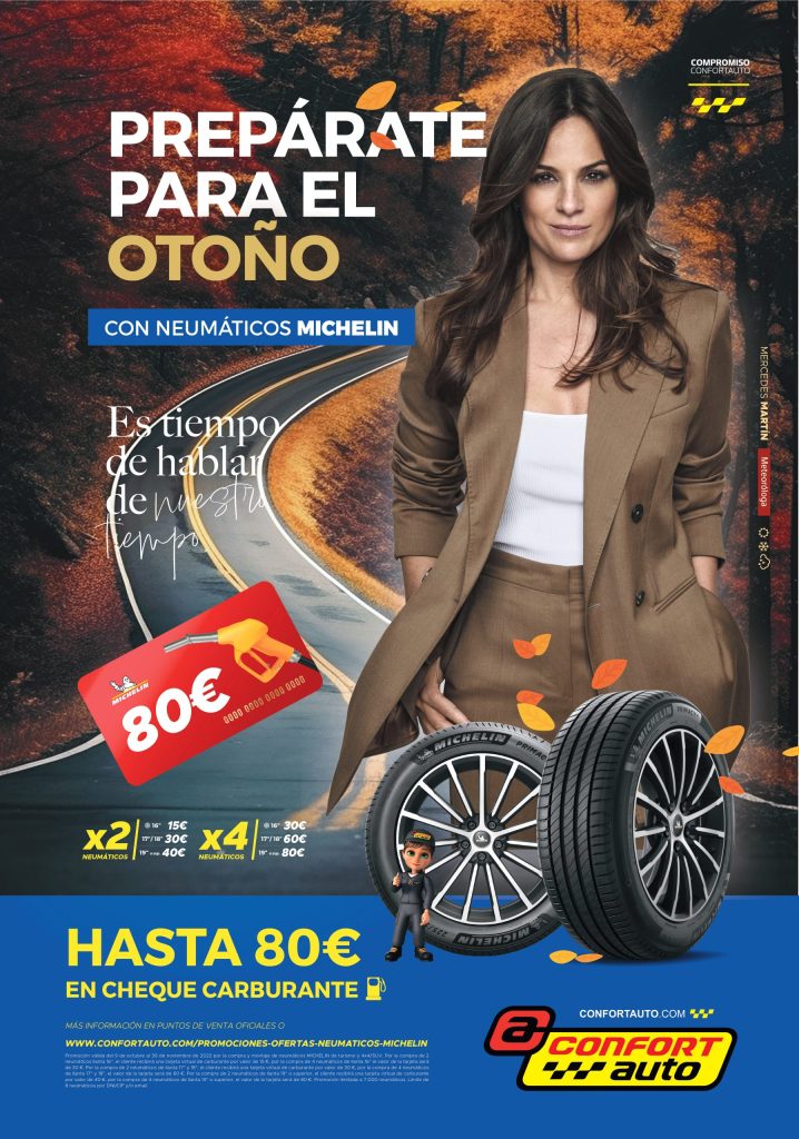 HASTA 80€ EN CHEQUE REGALO CARBURANTE CON MICHELIN