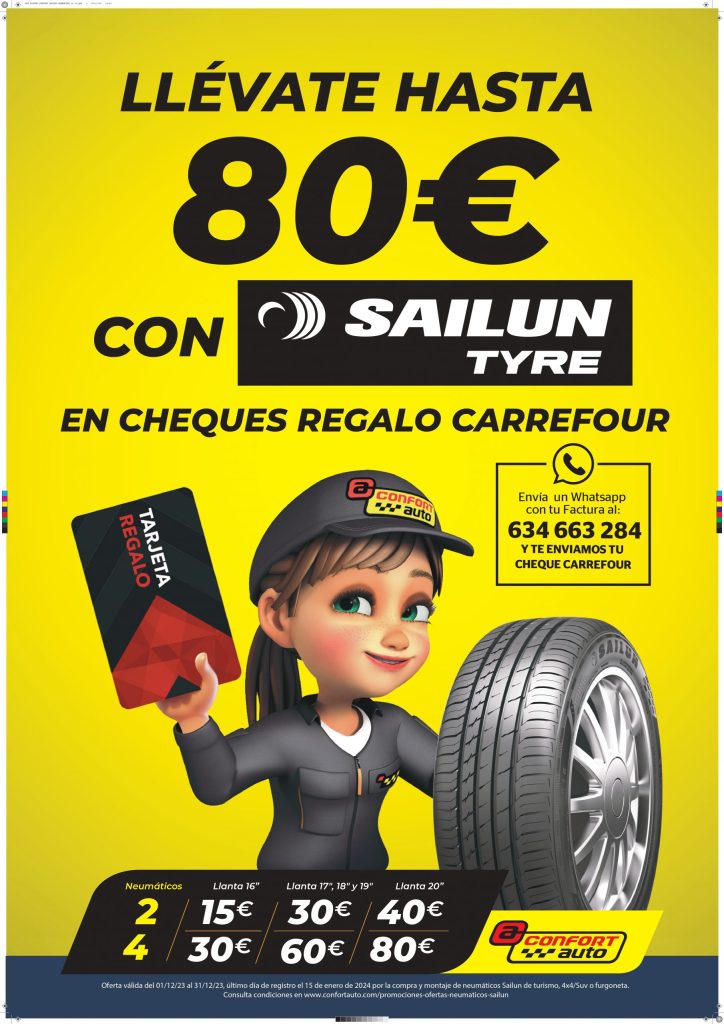 80€ EN CHEQUES REGALO CARREFOUR