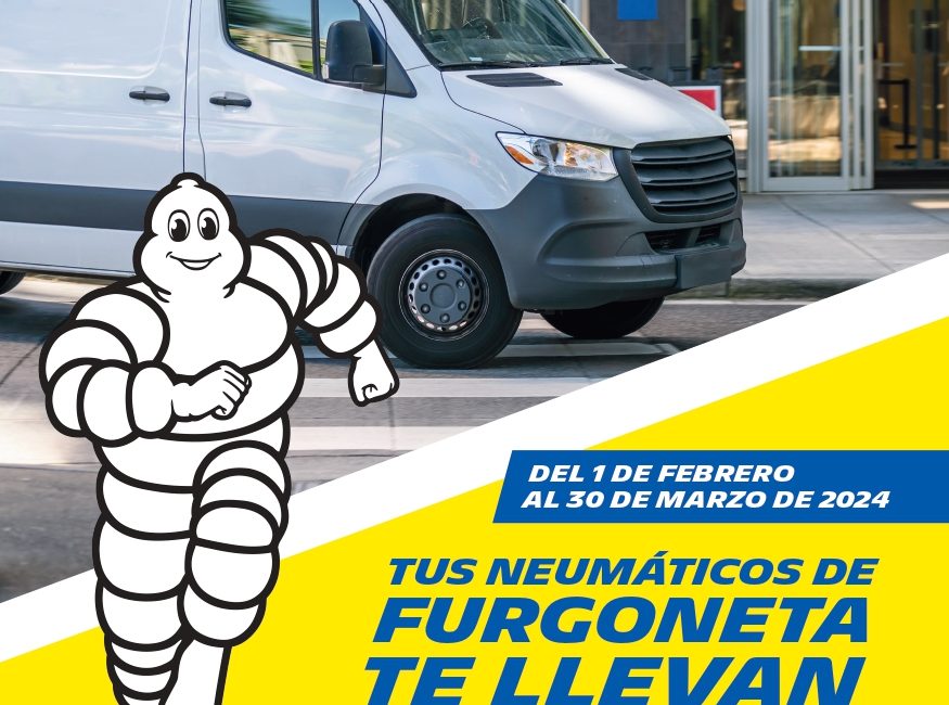 CON NEUMÁTICOS MICHELIN DE FURGONETA HASTA 60€ EN CARBURANTE
