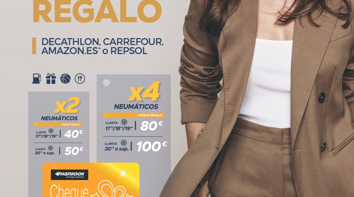 CON HANKOOK HASTA 80€ EN CHEQUES REGALO
