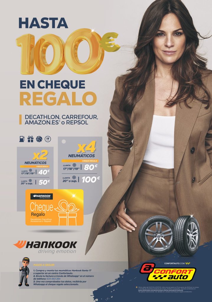 CON HANKOOK HASTA 80€ EN CHEQUES REGALO