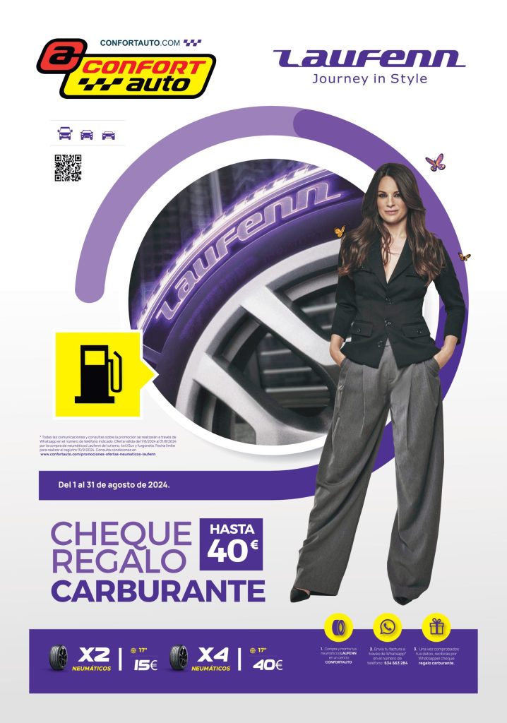 LAUFENN REGALA HASTA 40€ EN CARBURANTE