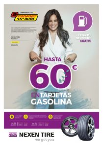 CON NEXEN HASTA 60€ EN CHEQUE REGALO CARBURANTE