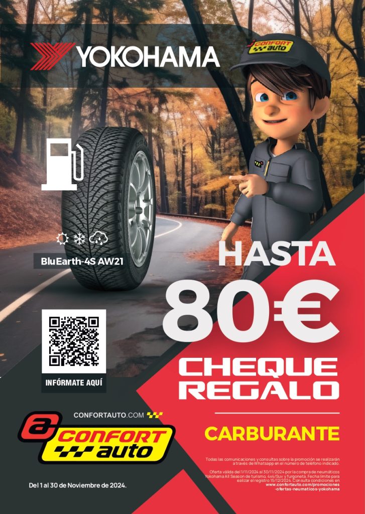 HASTA 80€ EN CHEQUES CARBURANTE