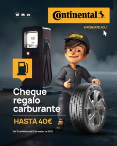 HASTA 40€ EN COMBUSTIBLE