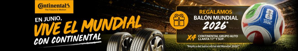 CONTINENTAL TE ACERCA AL MUNDIAL DE FÚTBOL